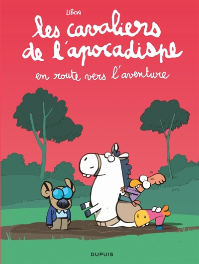 couverture du livre LES CAVALIERS DE L-APOCADISPE - TOME 4 - EN ROUTE VERS L-AVENTURE