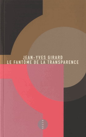 couverture du livre LE FANTOME DE LA TRANSPARENCE