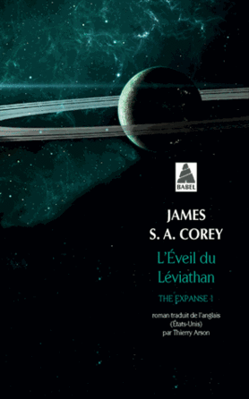 couverture du livre L'EVEIL DU LEVIATHAN THE EXPANSE 1